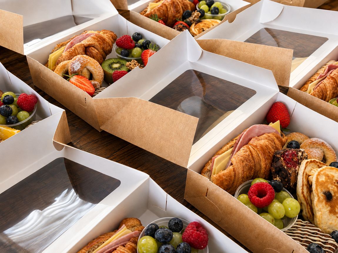 Individual Grazer Liverpool graze boxes ready to deliver